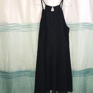 Black cocktail dress